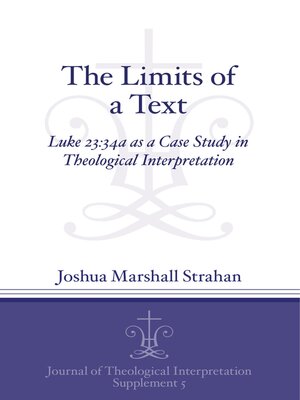 cover image of The Limits of a Text